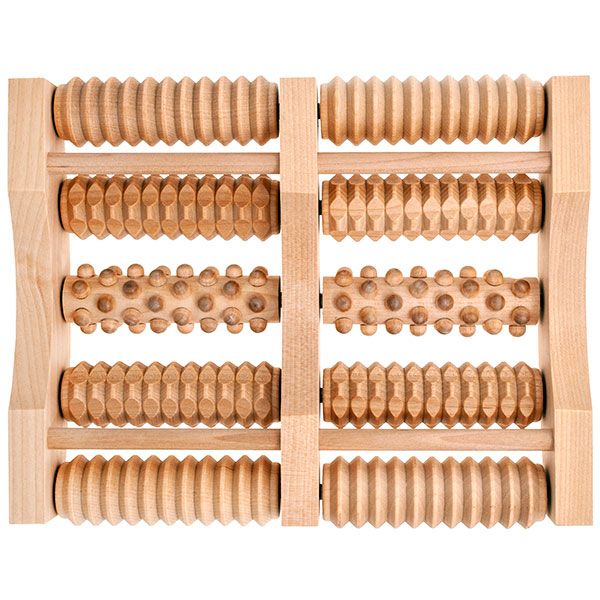 Массажер "Счеты" для ступней Комбинированный МА4218 деревянный Тимбэ купить в OrtoMir24